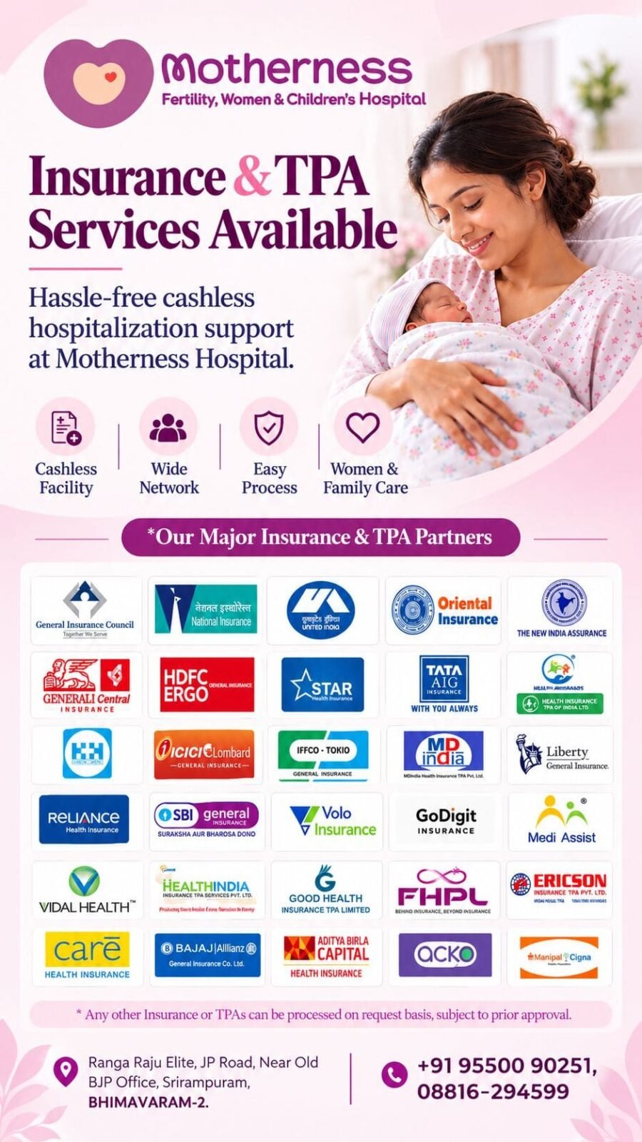Motherness Insurance & TPA Services Poster (1)
